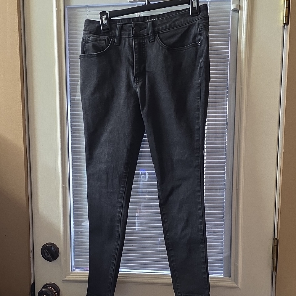Time and Tru Women's Dark Gray Skinny Jeans